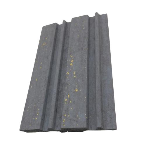 Wood Substitute Panels 290×12 cm, Dark Grey Color, Model PS 19 | 