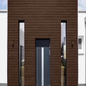 Dark Brown WPC External Wall Cladding 290x17 cm, Thickness 1 cm | 
