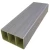 Partition Wood Alternative PVC, 10×5 Size, 2.90m Height, Gray 