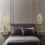 Triple Black Pendant Light, Length 52 cm, Diameter 29 cm