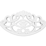 PU Foam Accessories for Decorating Upper Surfaces, Length 38.5 cm, Height 19.5 cm, white color | Zakharef factory