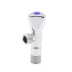 محبس زاوية الماني طويل نحاس مقاس 1/2 بوصه، كروم 