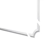 Foam Wall Corners, White Color, Size 145×145 cm