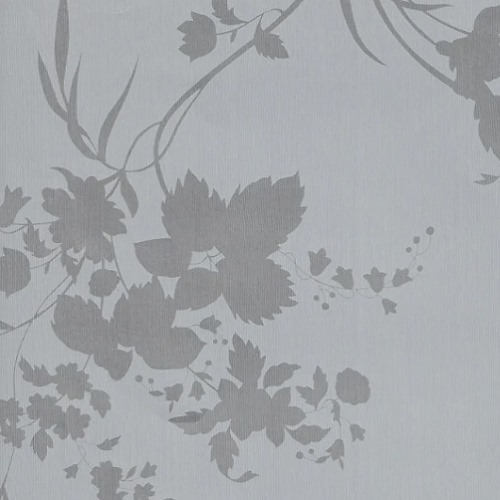 Floral Wall Covering 10m x 53cm, Dark Gray | Luxury line