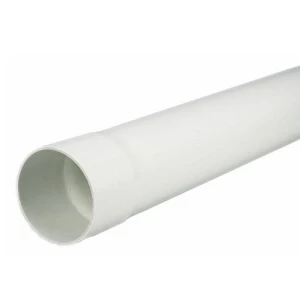 مواسير UPVC كلاس 3 مقاس 125 ملم سماكة 4.1 مم لون أبيض | المني لانظمة الانابيب
