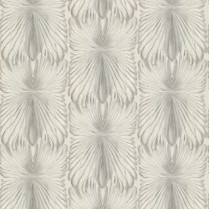 Italian Wallpaper Gray Color Classic Design, Size 10m x 1.06m, Model RC19007 | Balbaid Decor Company