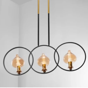 Modern Chandelier Unique Design 100×94×35 cm Gold | Black | 4789