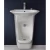 Washbasin With Complete Base, Size 48x61x85.5 cm | Saudi Ceramics Factory