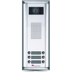 انتركوم خارجي مع كاميرا خارجية، نظام 6 ضغاط، لون فضي وأسود