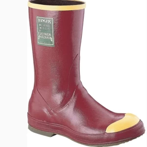 Safety Shoes Red Color Size 8 Height 12 Inches | Reda Safe