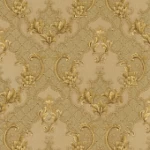 ورق جدران ايطالي لون بني، طول 10 م، عرض 0.73 م، موديل 27066