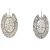 Surah Al-Nâs and Surah Al-Falaq Metal Wall Art Set of 2, Silver , Dimensions 70 × 80 cm
