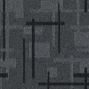 Black Carpet 50x50 cm, Thickness 7 mm, Model 2679 | 