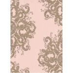 ورق حائط الماني لون وردي، طول 10 م، عرض 0.53 م، موديل 05-10154