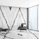 Porcelain Tiles Size 120×240  cm, Whtie B Color, Theodore Model