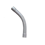 UPVC Elbow 45°, Size 140 mm, Pressure 6 Bar, Gray Color BAHRA Factory