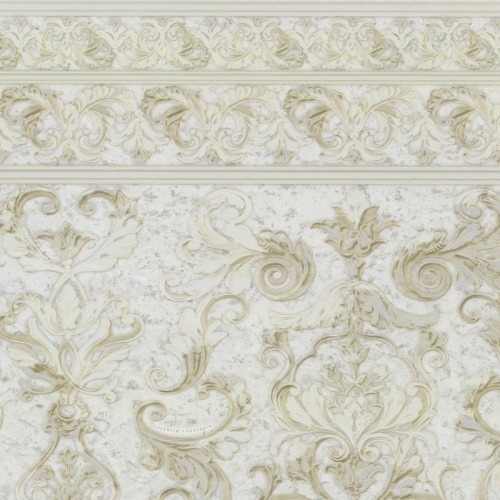 Italian Wallpaper Light Gray Color 10m x 1.06m, Model 85076 | Balbaid Decor Company