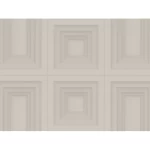 Geometric Wall Decoration, Light Beige Color, Size 10m×1.06m, Model Z46026