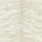 Patterned wall paper, length 10 m, width 0.70 m, light beige color, model 13074