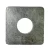 Hot Dip Galvanized Square Washer, Inner Diameter 28mm, Sides 75mm, Thickness 4.8mm