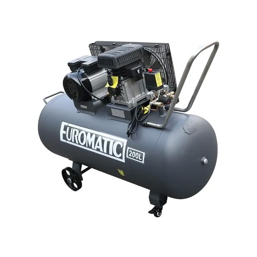 Air Compressor Tank Volume 200 Liter, Power 2.5 HP, Euromatic | ARAB PROS COMPANY