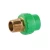 PPR Adapters with Female Thread  Hexa Al-Munif Company Size 50 × 1 1/2 mm  Pressure 25 Bar Color  Green