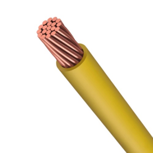 8 AWG Stranded Copper Electrical Wire MTW 600V Yellow 500 feet | Asharqiyah Cables Company for Industry