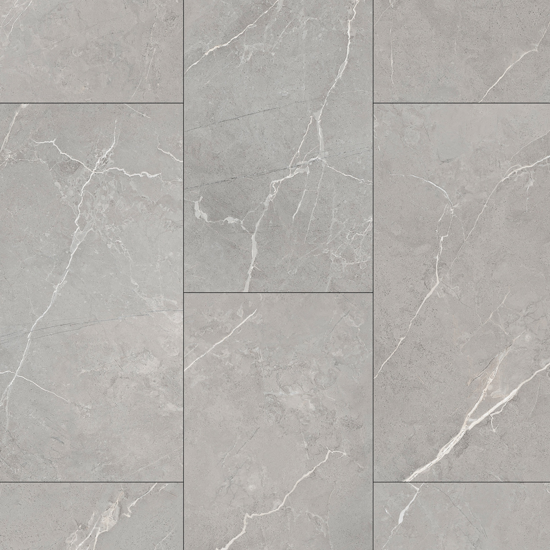 SPC Wooden Vinyl Tiles 4 mm Thickness, Gray Color, Model A0239 | 