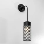 إنارة خارجية للحدائق، مقاس 18×10×57 سم، لون أسود