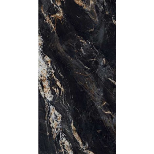 Indian Porcelain Floor Tiles 240x120 cm Nero B Glossy | Emaar Al Watan (EMAC)