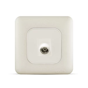 فيش تلفزيون مائل مفرد 7×7 سم، لون شامبين | SPECTRA