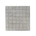 بلاط أرضيات أسمنتي تصميم مربع، لون رمادي، مقاس 40×40×4 سم | وسد للصناعة