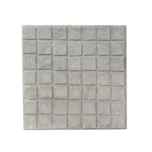 بلاط أرضيات أسمنتي 40×40×4 سم تصميم مربع لون رمادي | Al Wasd Industrial