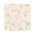 American leaf patterned wallpaper, size 10 m x 0.53 m, beige color, model FF51501  