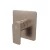 One Way Shower Mixer, Matte Nickel Color, Size 12.4×13×13 cm