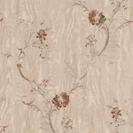 ورق جدران ورود لون بيج، طول 10 م، عرض 1.06 م، موديل 5424  