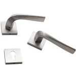 Separated Doors Handles Silver