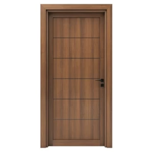 Premium Wooden Door 235x115 cm, Brown, 6 cm Thickness, Model BM01 | YT-07341352