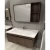 Washbasin with Wooden Cabinet Pharmacy Mirror, 80 cm, Dark Wood Color | Al Muhaidib Sanitary and Ceramic - Image 2