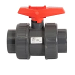 Manual  Valve Aplaco PVC Schedule 80 Size 2 Inch Colour  Gray
