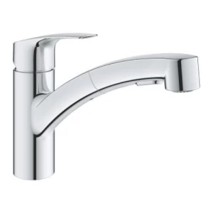 خلاط حمام قاعدي بمقبض واحد 1/2 بوصة كروم، مجموعة Eurosmart | Grohe