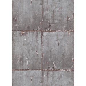 German Wall Decoration Wallpaper Gray 10m x 0.53m, Model 10084-10 | Balbaid Decor Company
