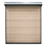 ابواب محلات  اتوماتيكي رول   الدار العربية عرض 3.7 متر ارتفاع 3 متر لون بيج  