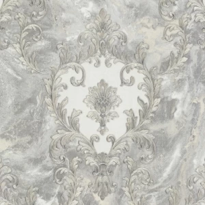 Classic Wallpaper Gray Color 10m x 1.06m Model 083603 | Balbaid Decor Company