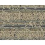 American Leaf-Patterned Wall Decoration Size 10m x 0.53m, Pale Beige, Model BC60002