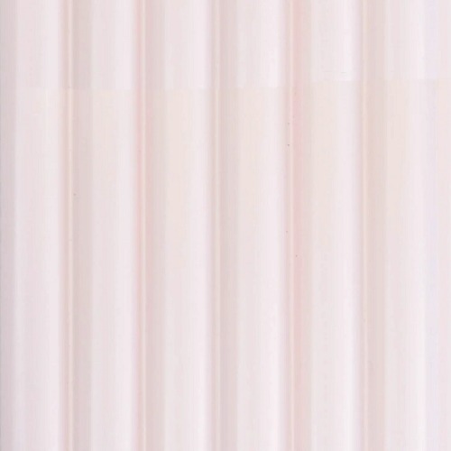 Korean Decorative Wood Substitute Rectangular Ribbed 15.6 x 290 cm Pink | Luxury line