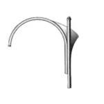 ذراع انارة، ابعاد 1500×1400 مم 