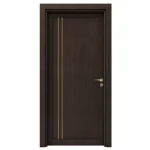 باب بريميوم عصري، لون بني محروق، مقاس 235 × 115 سم، سماكة 6 سم، موديل GM02