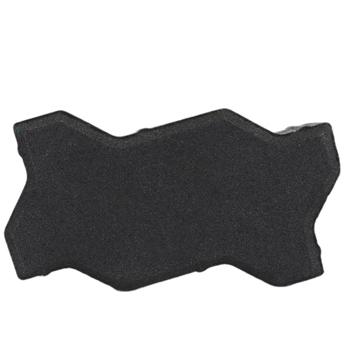 Uni Interlock Tiles 22.5x11.3 cm, Height 10 cm, Black | Al Sarif Building Materials