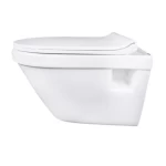 Wall Hung Toilet Round, White Color
